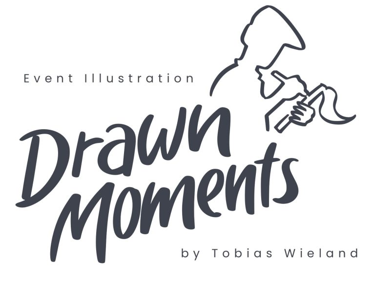 Drawn Moments - Event Illustration by Tobias Wieland Logo Drawn Moments - Event Illustration by Tobias Wieland