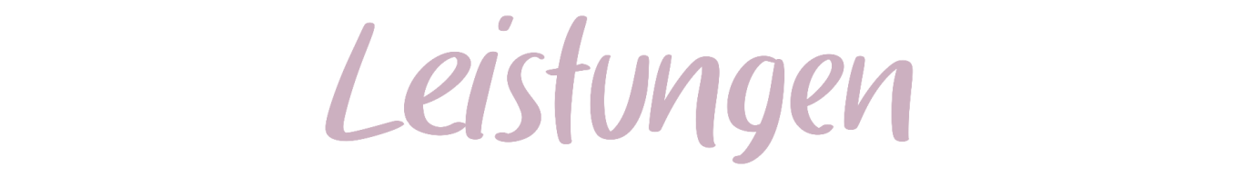 Leistungen Überschrift Leistungen